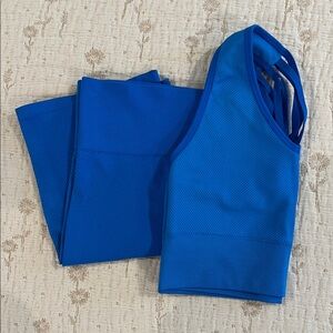 New Balance Bright Blue Activewear Set